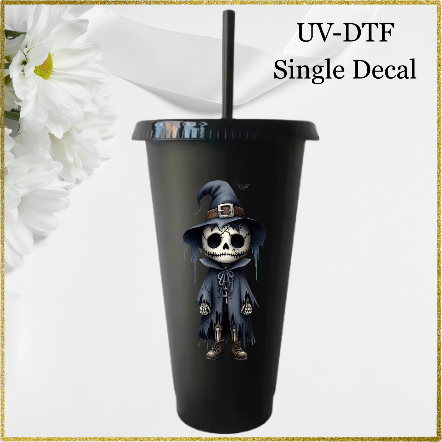UV-DTF Single Decal - Skeleton