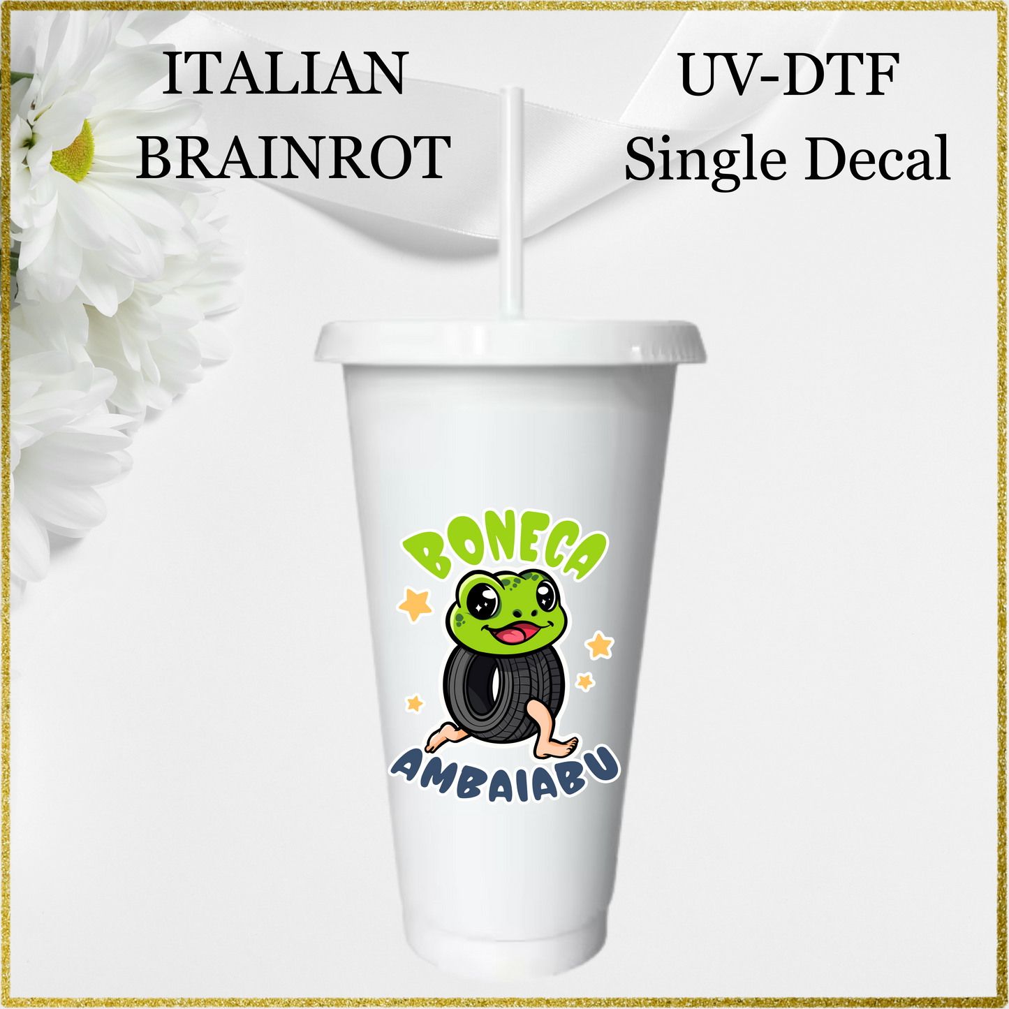 UV-DTF Single Decal - Boneca Ambaiabu