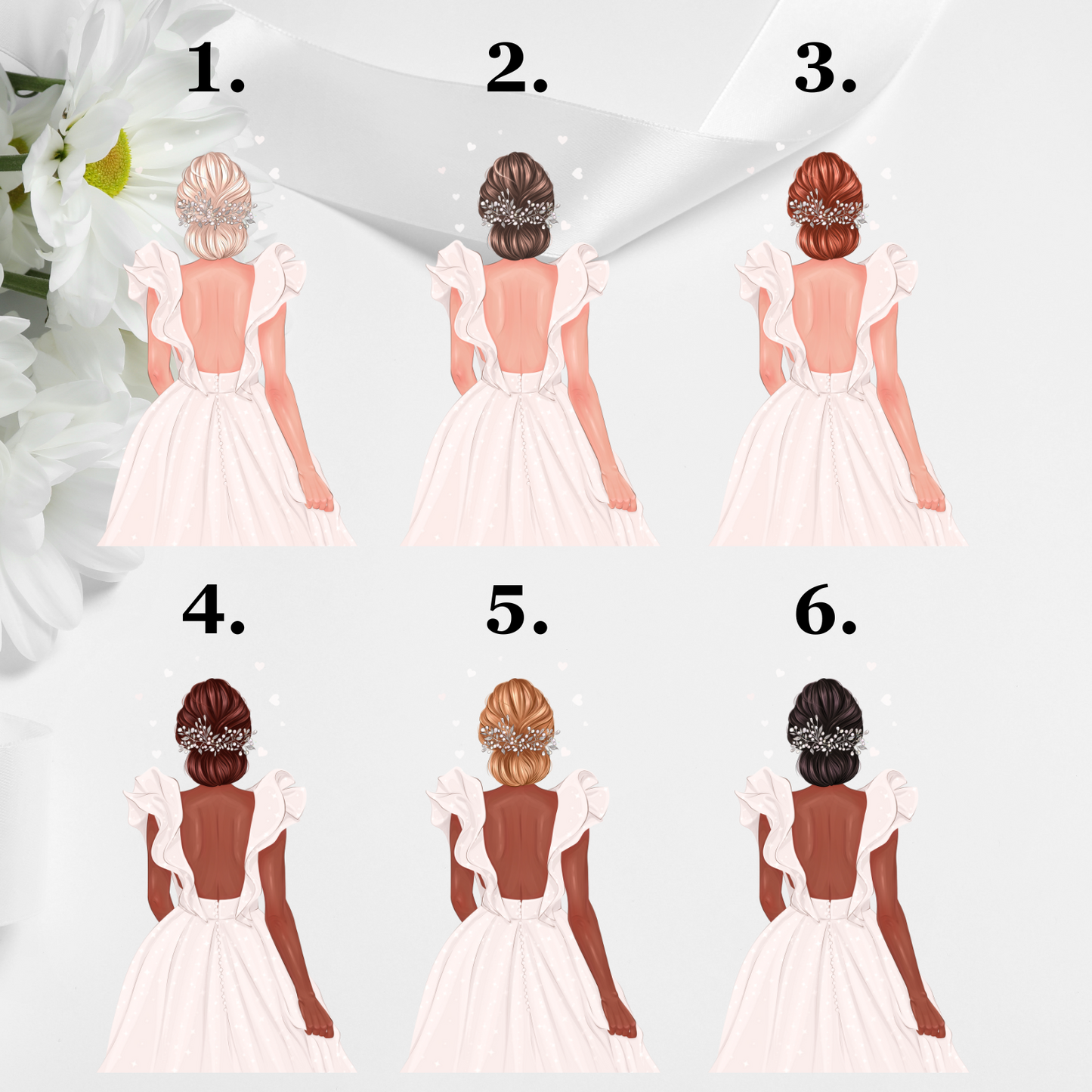 UV-DTF Single Decal - Bride