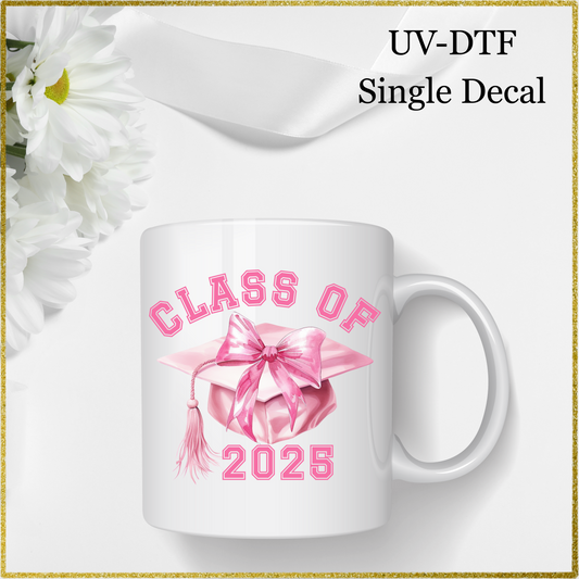 UV-DTF Single Decal - Class of 2025