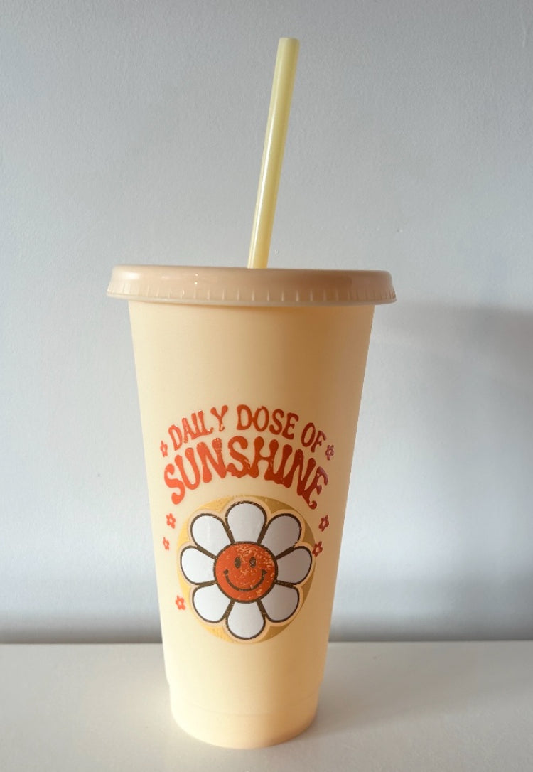 UV-DTF Single Decal : Daily Dose Of Sunshine