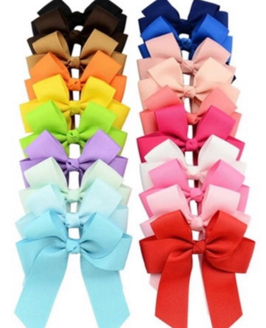 10 4” Bows and 10 DTF to match !!