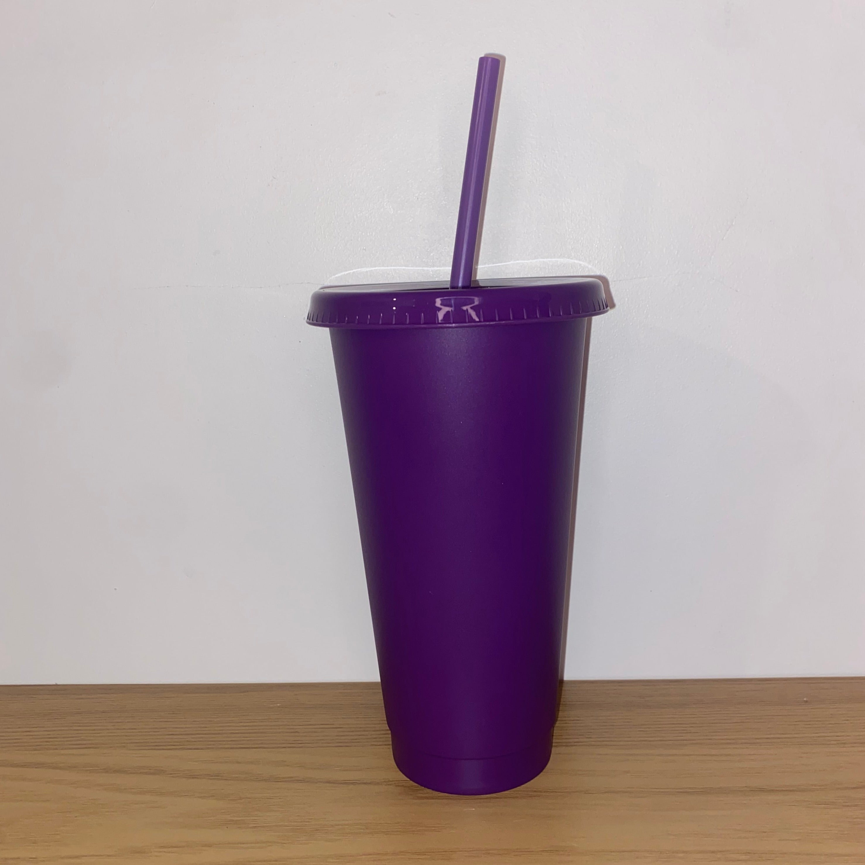 Dark Purple 24oz Cold Cup Blankslate Wholesale