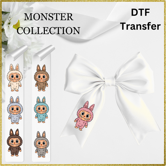 DTF for 4inch Bows (Pack of 10)
