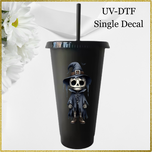 UV-DTF Single Decal - Skeleton