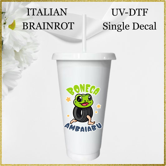 UV-DTF Single Decal - Boneca Ambaiabu