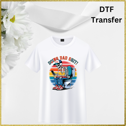 DTF Transfer - Dad Design