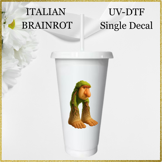 UV-DTF Single Decal - Tree Hybrid Large Nose