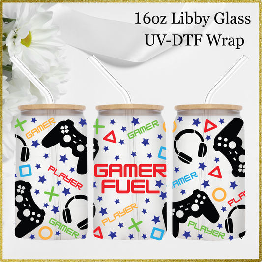 16oz UV-DTF Wrap - Gamer Fuel
