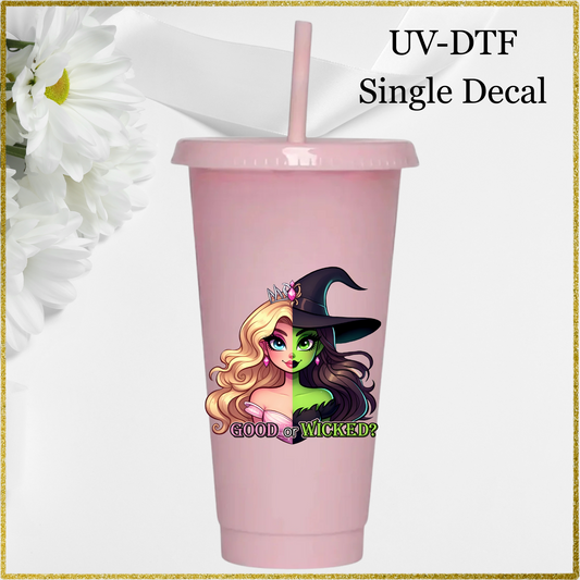 UV-DTF Single Decal - Good or Wicked ?