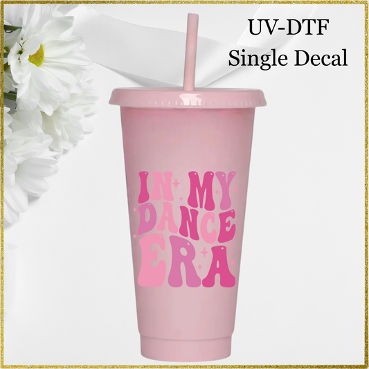 UV-DTF Single Decal - Dance Era