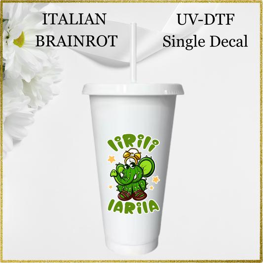 UV-DTF Single Decal - Lirili Larila