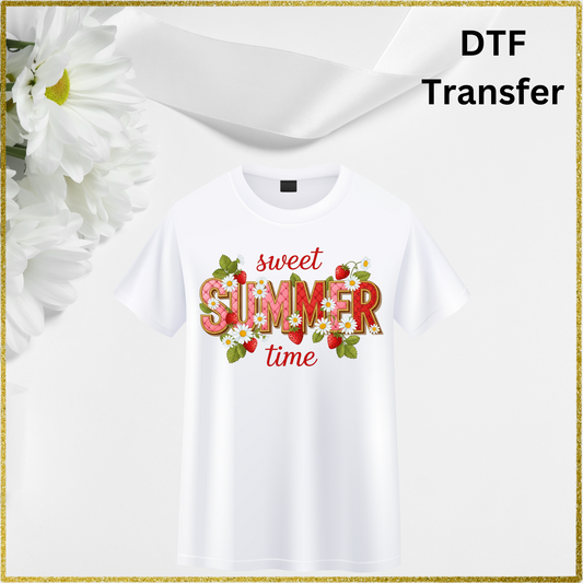 DTF Transfer - Sweet Summer Time