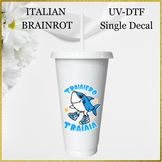 UV-DTF Single Decal - Traiaiero Traiaia